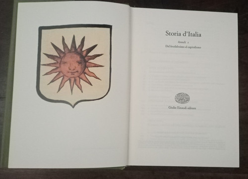 Storia italia annali 1 - d'italia,