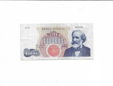 BANCONOTA 1000 LIRE VERDI 2O