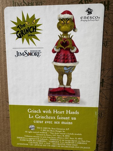 Jim shore grinch con - con, mani