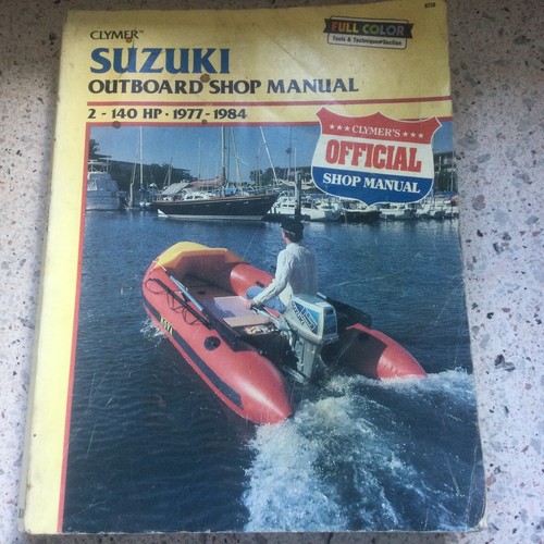 Manuale officina fuoribordo