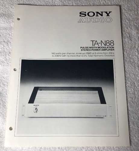 Amplificatore potenza sony - amplificatore,