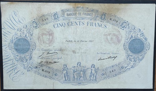Francia banconota 500 - banconota,
