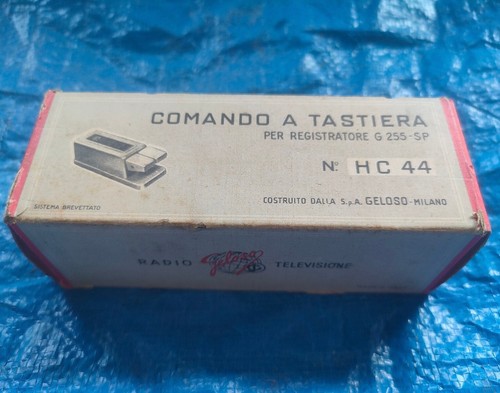 Geloso comando tastiera hc44 - geloso,