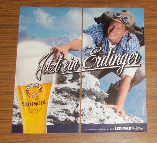 Rara pubblicità erdinger - rara,