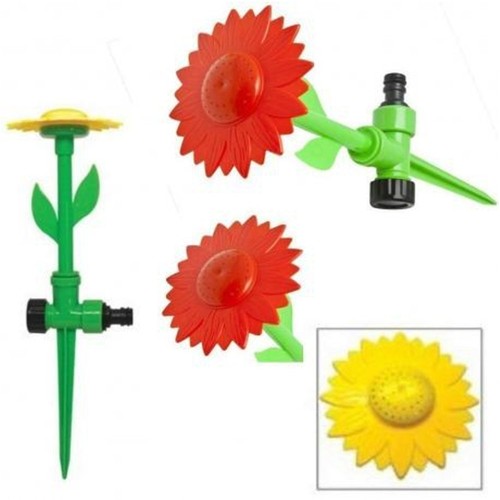 Fiore irrigatore girasole con - fiore,
