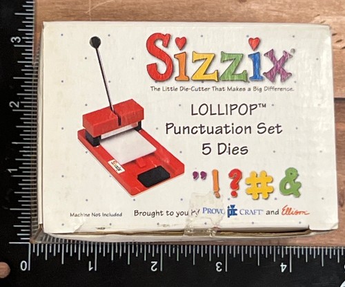Rare new retired sizzix - rare,