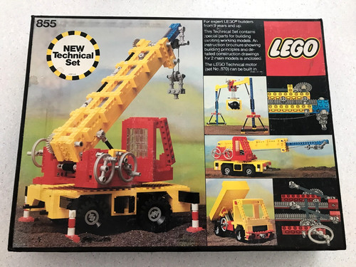 Lego technic 855 - lego, camion