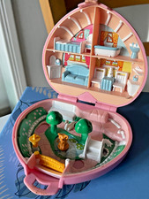 Polly Pocket Vintage Bluebird 1989 country house con gatto rosso