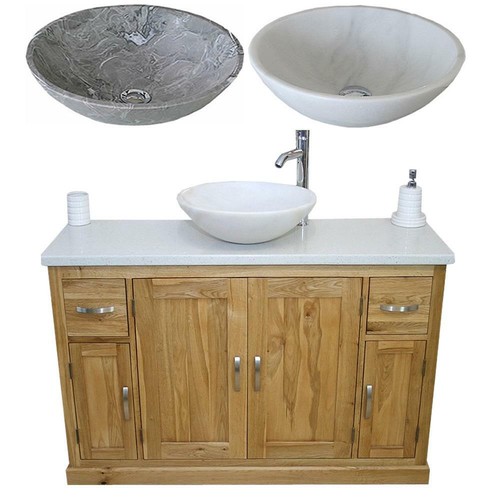 Mobile bagno singolo - , rovere