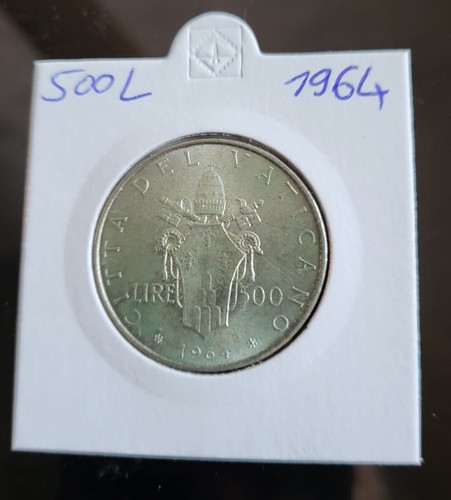 Vaticano 500 lire 1964 papa - vaticano,