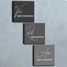 Set di quadri moderni con