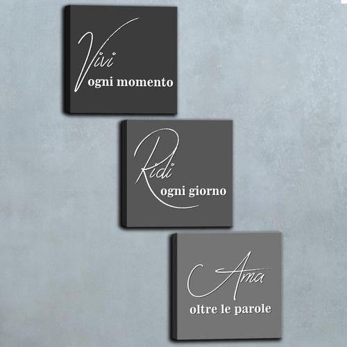 Set quadri moderni - quadri, con