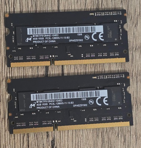Micron 4 gb 1rx8 pc3l - 8,