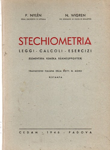 Stechiometria leggi calcoli