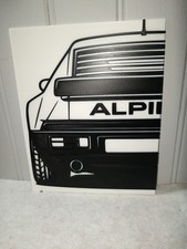 Alpine renault a310 wall - renault,