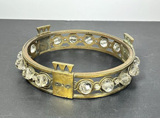 Anello lampadario ottone