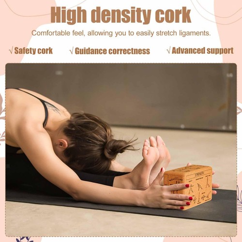 Blocco yoga sughero per - yoga,