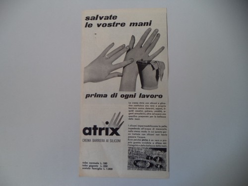 Advertising pubblicità 1962 - advertising,