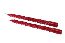 Set 2 Pezzi Candele Spirale