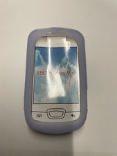 Samsung S5570 Galaxy Mini Baby Blu Custodia Silicone Morbida Posteriore TPU Nuova S 5570