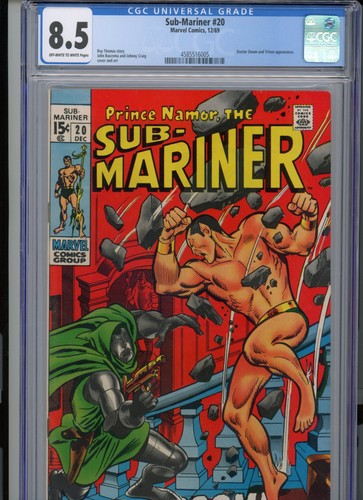 Sub mariner 1969 - #20, marvel