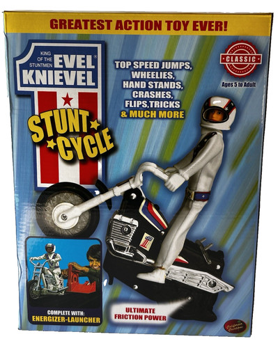 Nuovo evel knievel stunt cycle - evel,