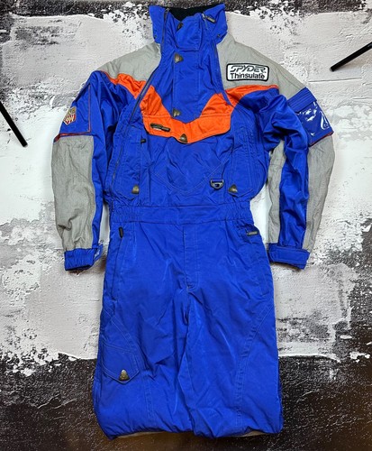 Tuta neve isolata vintage - da,