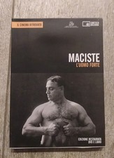 MACISTE L'uomo Forte DVD + LIBRO - Cineteca di Bologna Edizione Restaurata