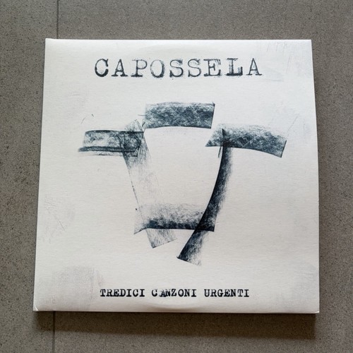 Capossela tredici canzoni - capossela,