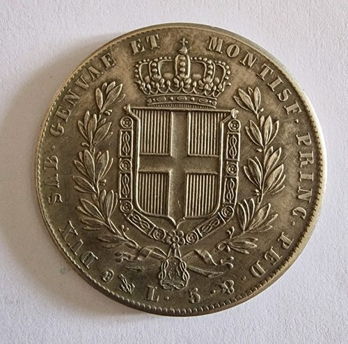 Carlo alberto lire 1835 - carlo,