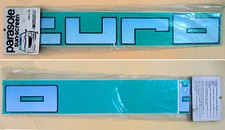 fascia adesiva parasole "Turbo" per auto d'epoca - classiche sportive 