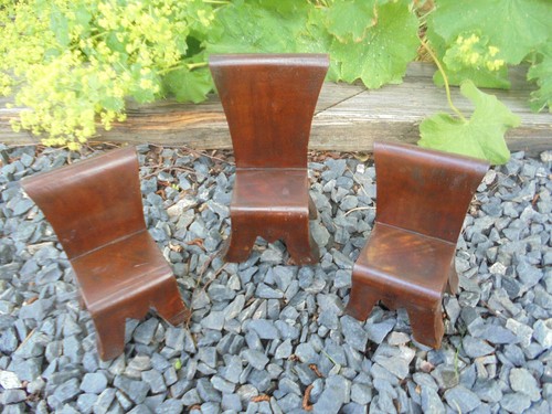 Raro antico set sedie - di,