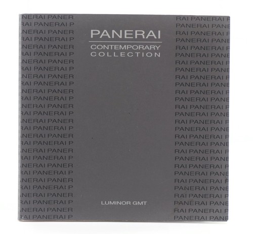 Panerai luminor gmt libretto - panerai,