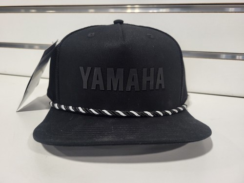 Cappello yamaha nero logo - cappello,