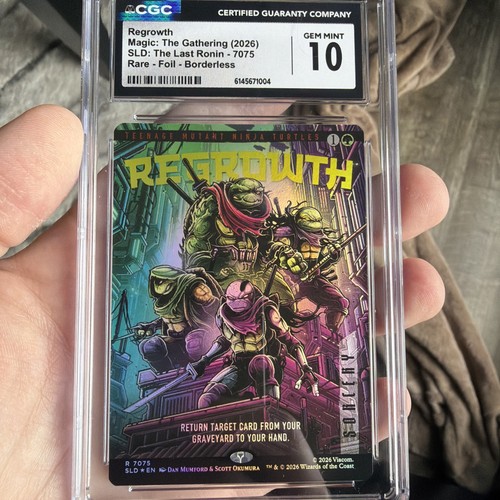 Mtg regrowth - regrowth, (rainbow