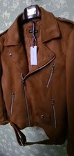New brown suede like - new, velvet