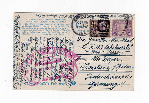 1928 usa zeppelin 1st - 1928,