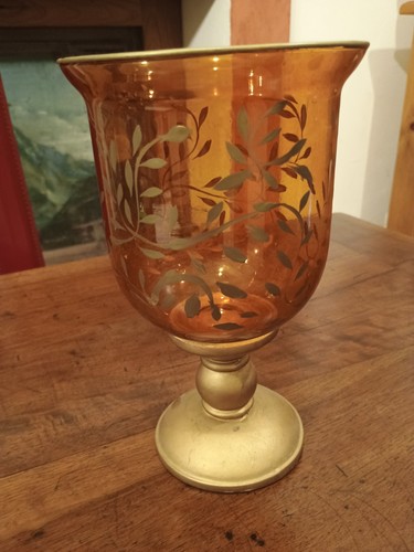 Vaso vetro vintage - vetro,