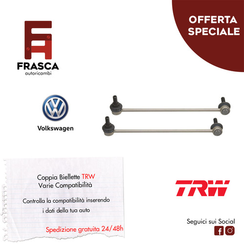 Tiranti barra stabilizzatrice - tiranti,