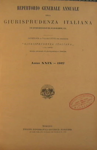 Repertorio generale annuale