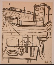 MARIO SIRONI  Acquaforte 