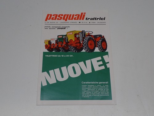 Pasquali trattrici trattori - trattrici,