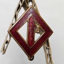 Distintivo spilla rombo da squadrista partito di governo ventennio fascista 18x1