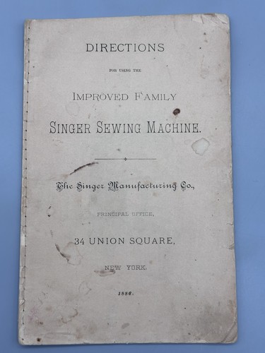 1886 directions for - directions, using