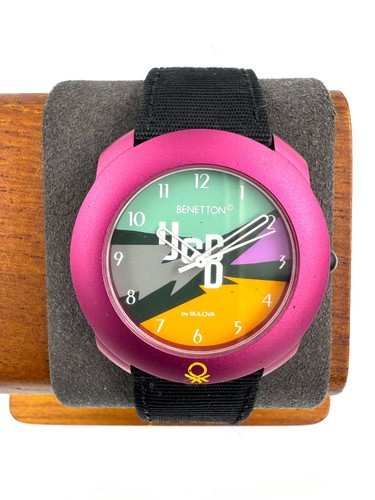 Benetton bulova 34mm unisex - by,