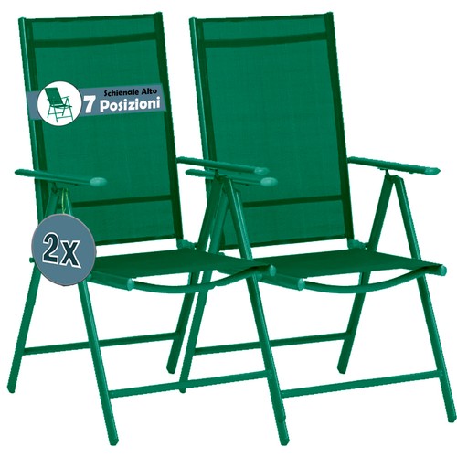 Set sedie pieghevoli da - sedie,