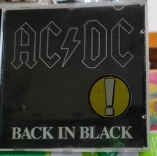 Cd Ac/dc Back in Black. 1980 Atlantic Recordings. Made in Germany.  