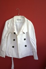 Zara giacca bianca donna ottime condizioni 