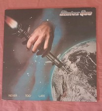 STATUS QUO  Never Too Late LP 33 GIRI  DISCO VINILE 1981 POLYGRAM