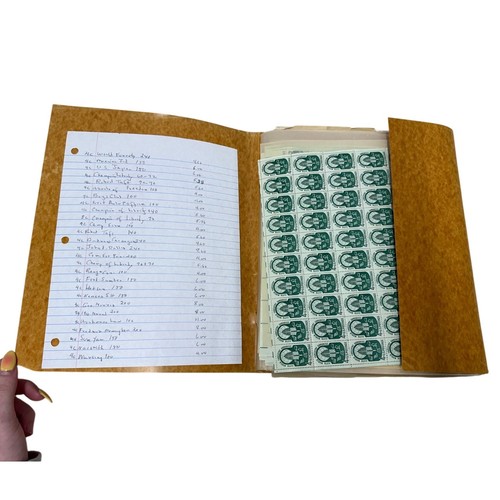 Lotto foglietti francobolli